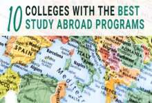 10 great colleges with the best study abroad programs